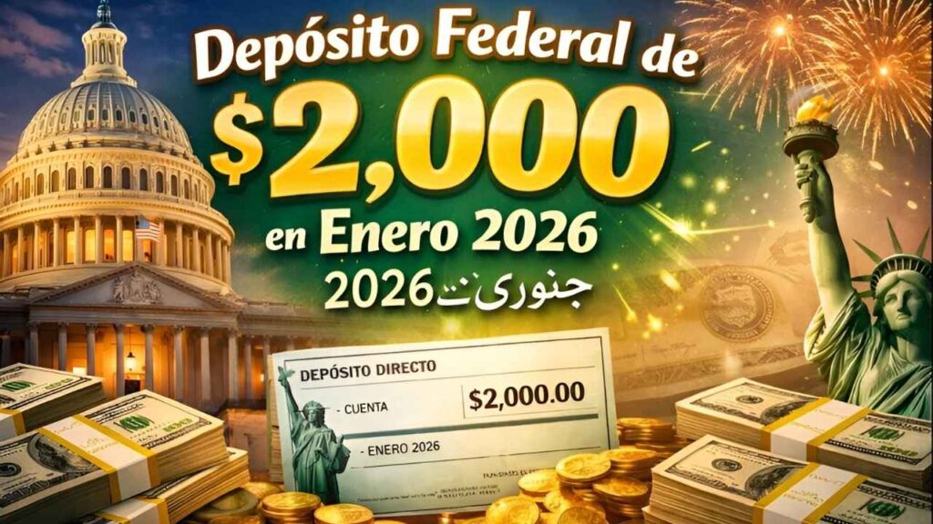 Depósito Federal de $2,000 en Enero 2026 – Detalles Completos para Beneficiarios