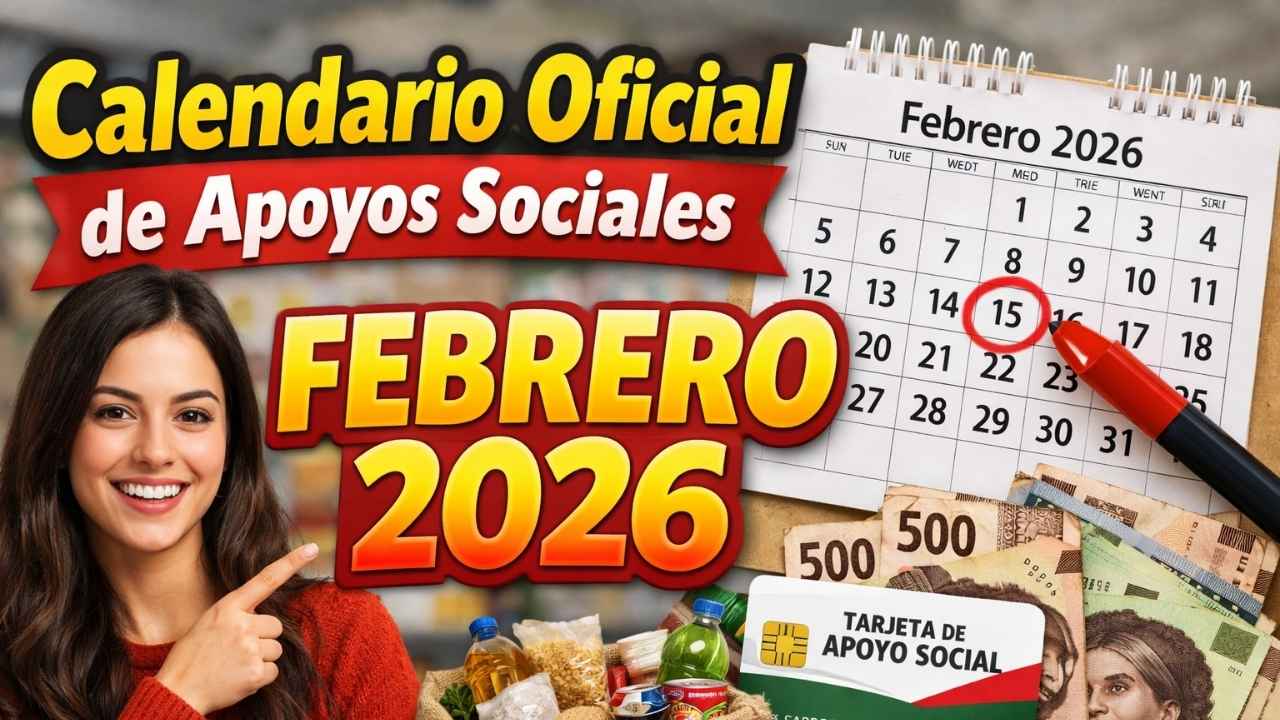 calendario oficial de apoyos sociales febrero 2026 – fechas de pago y cómo aplicar