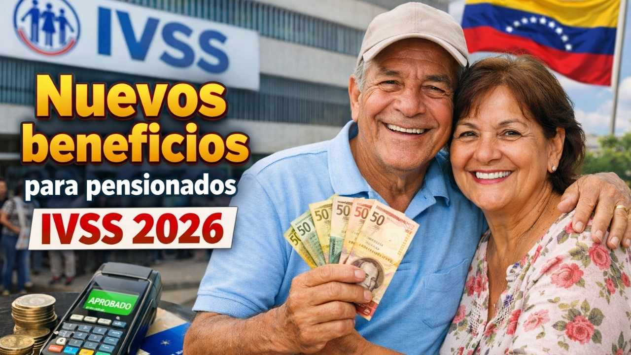 Nuevos beneficios para pensionados IVSS 2026: montos, requisitos y fechas clave
