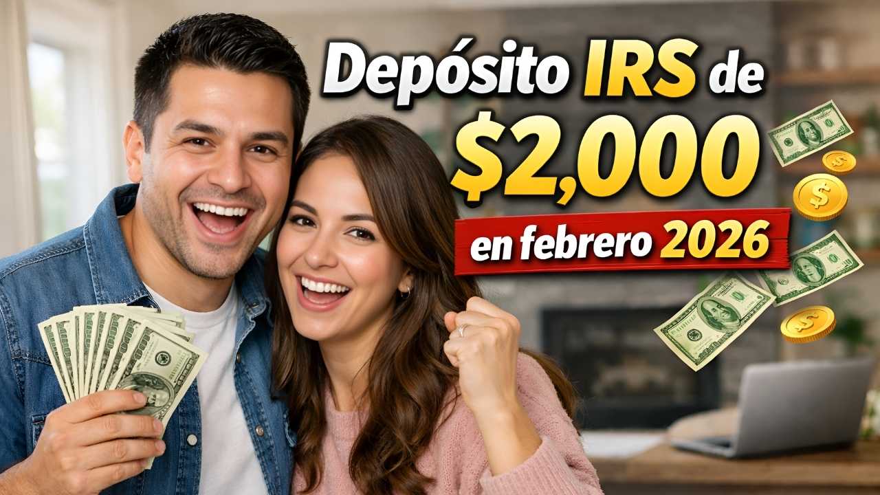 Depósito IRS de $2,000 en febrero 2026: estado oficial, requisitos reales y hechos verificados