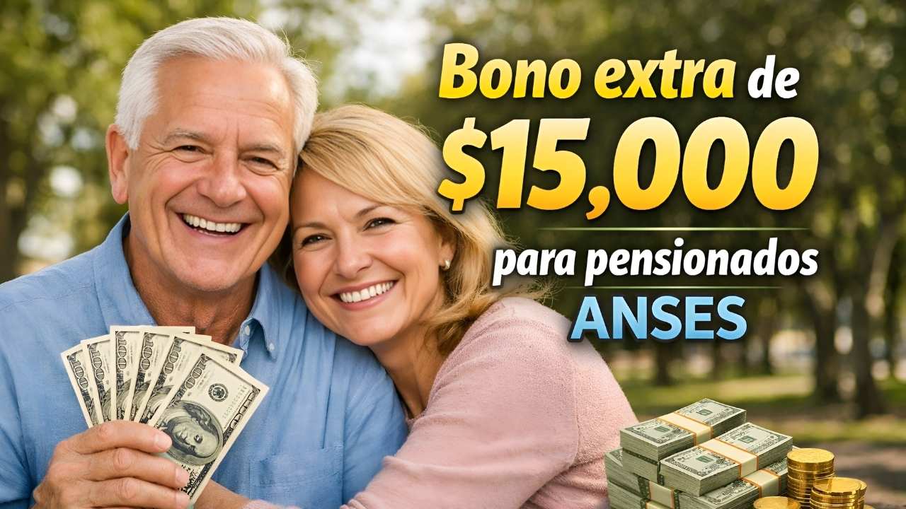 Bono extra de $15,000 para pensionados ANSES: quiénes lo reciben y cuándo se acredita en marzo 2026