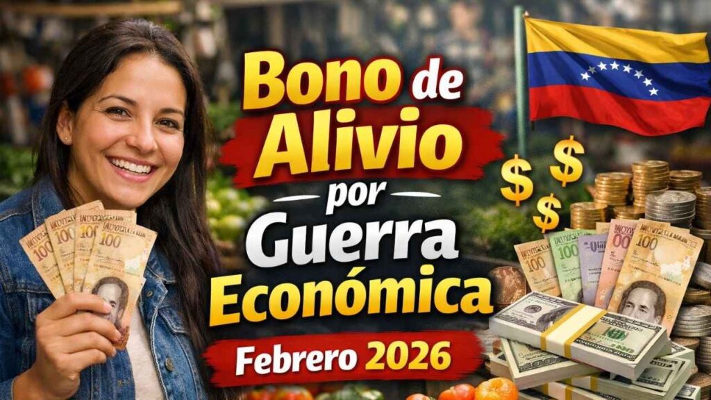 Bono de Alivio por Guerra Económica Febrero 2026: aumento confirmado y monto exacto para pensionados del IVSS vía Plataforma Patria