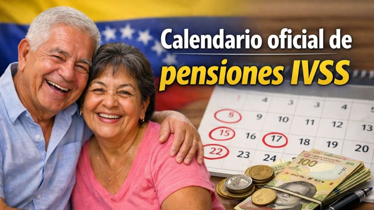 Calendario oficial de pensiones IVSS: quién recibe 130 Bs y cómo reclamar el pago adelantado del 24 al 27 de febrero