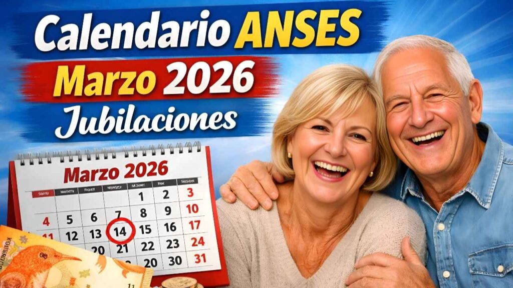 Calendario ANSES marzo 2026: jubilaciones, AUH y pensiones, consulta aquí quién cobra primero
