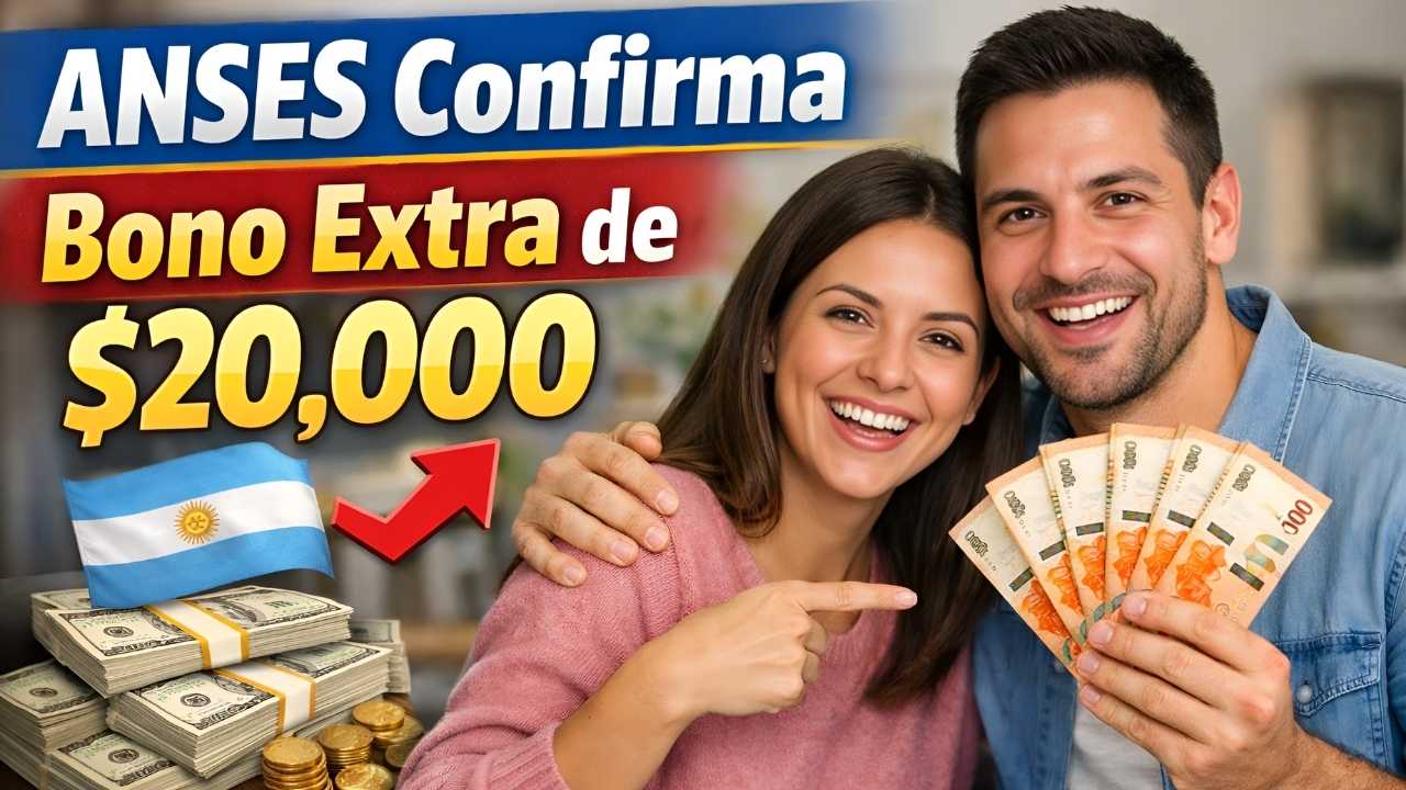 ANSES confirma bono extra de $20,000: quiénes lo cobran y cómo inscribirse en marzo 2026