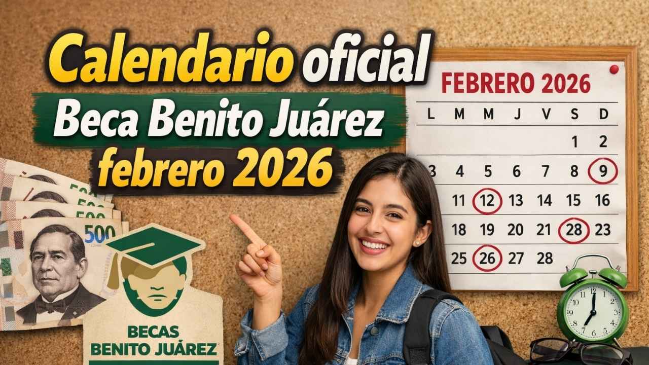 Calendario oficial Beca Benito Juárez febrero 2026: pagos organizados según apellidos