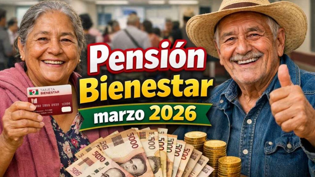 Pensión Bienestar marzo 2026: fechas de pago y cuánto recibirán los adultos mayores
