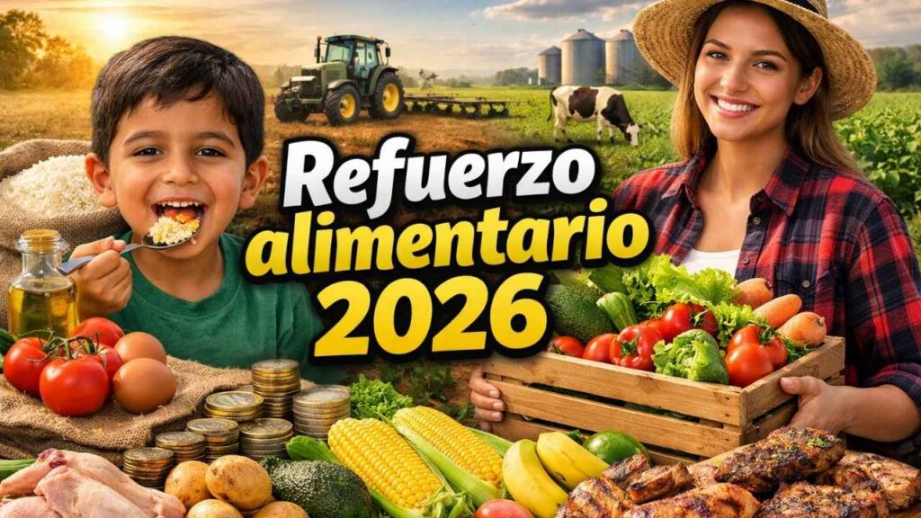 Refuerzo alimentario 2026: $20,000 para familias vulnerables, requisitos y cronograma de acreditación