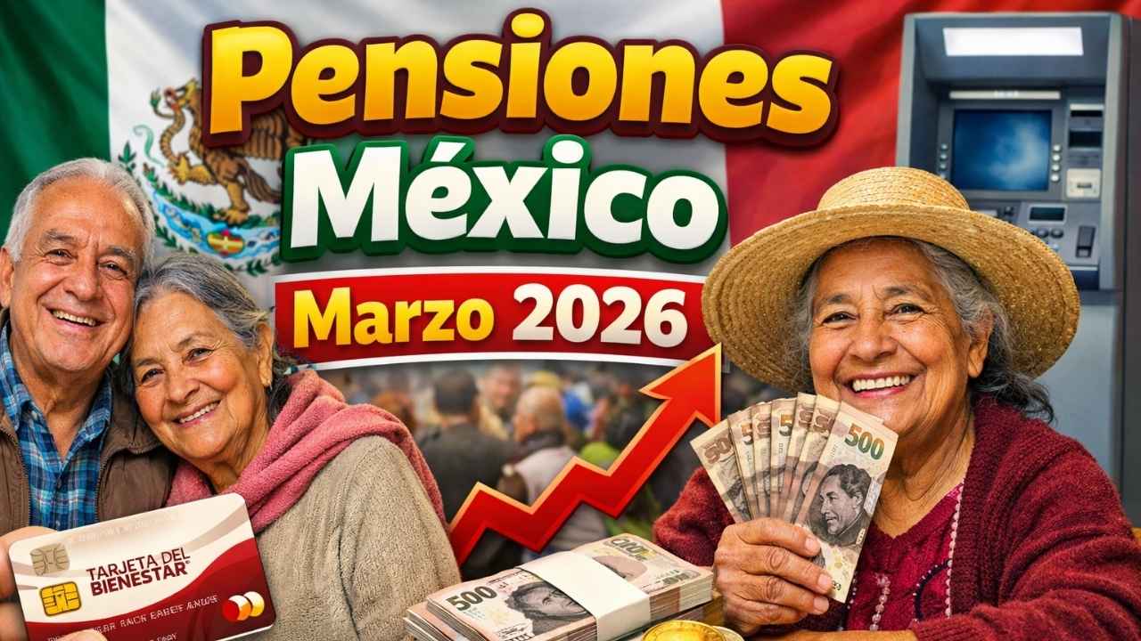 Pensiones México Marzo 2026: Consulta el Calendario Completo IMSS, ISSSTE y Bienestar