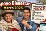 Apoyo Bienestar marzo 2026: inscripción paso a paso, beneficiarios y día exacto de cobro