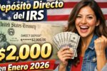 Depósito Directo del IRS de $2,000 en Enero 2026: El Factor Clave que Define la Fecha de Pago