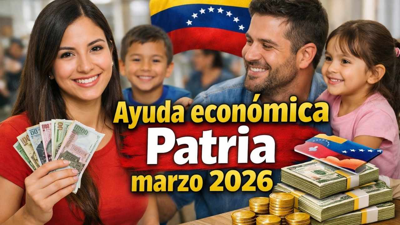 Ayuda económica Patria marzo 2026: quiénes reciben el subsidio y cómo verificarlo en la plataforma