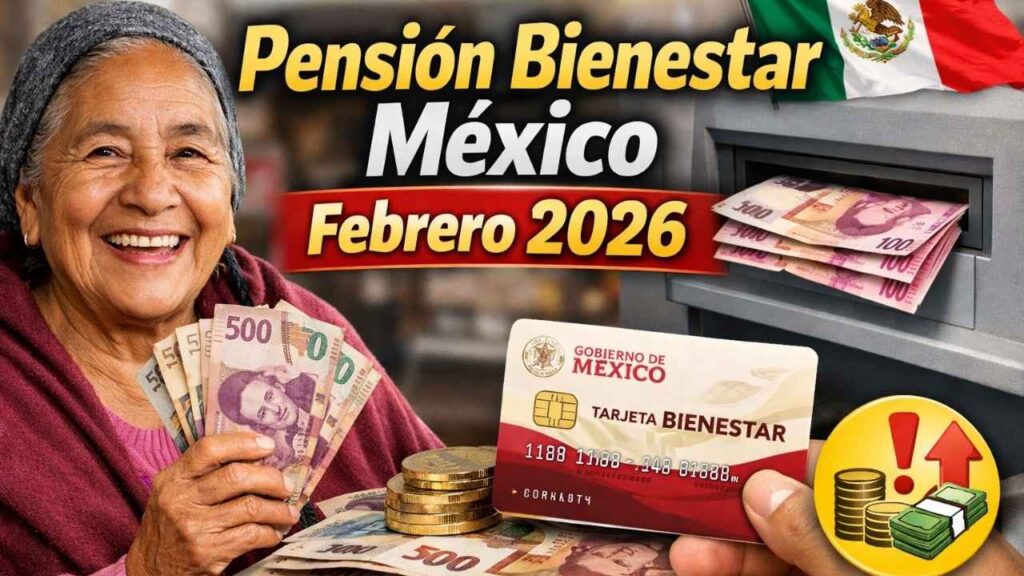 Pensión Bienestar México Febrero 2026: Calendario por Estado, Requisitos y Monto Garantizado
