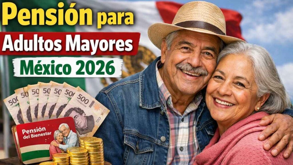 Pensión para Adultos Mayores México 2026: Fechas de Depósito en Enero y Febrero y Pasos para Registrarse Fácilmente