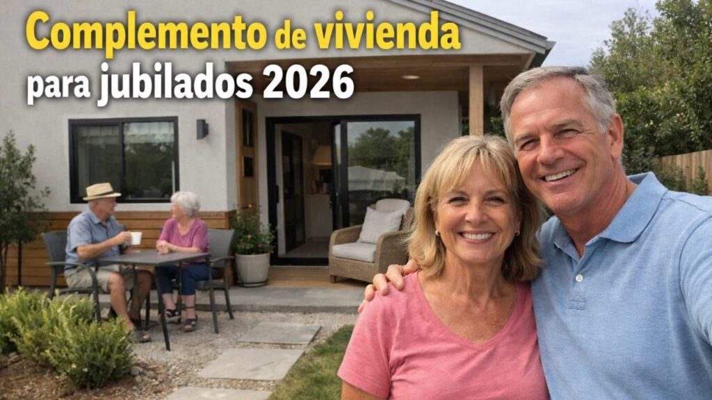 Complemento de vivienda para jubilados 2026 – quién aplica y calendario oficial de pagos