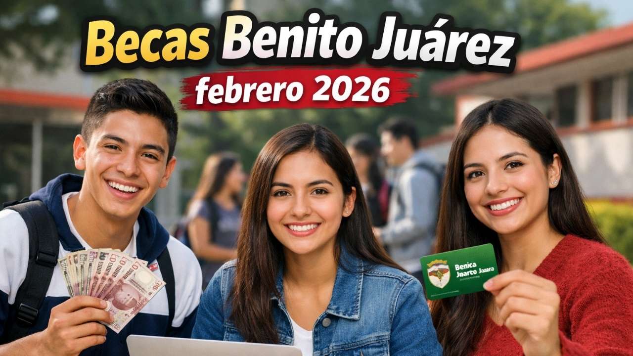 Becas Benito Juárez febrero 2026 – cómo inscribirse, quién aplica y calendario de depósitos
