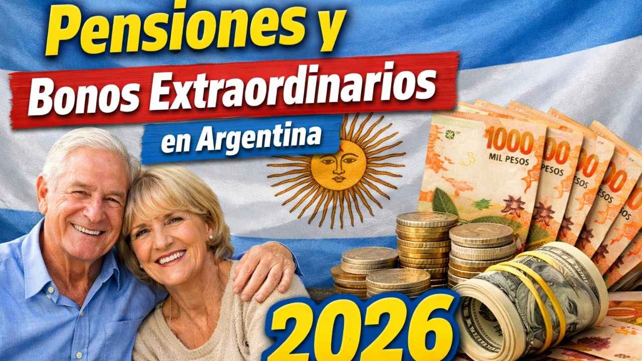 Pensiones y Bonos Extraordinarios en Argentina 2026: Quién Califica y Cuándo se Paga