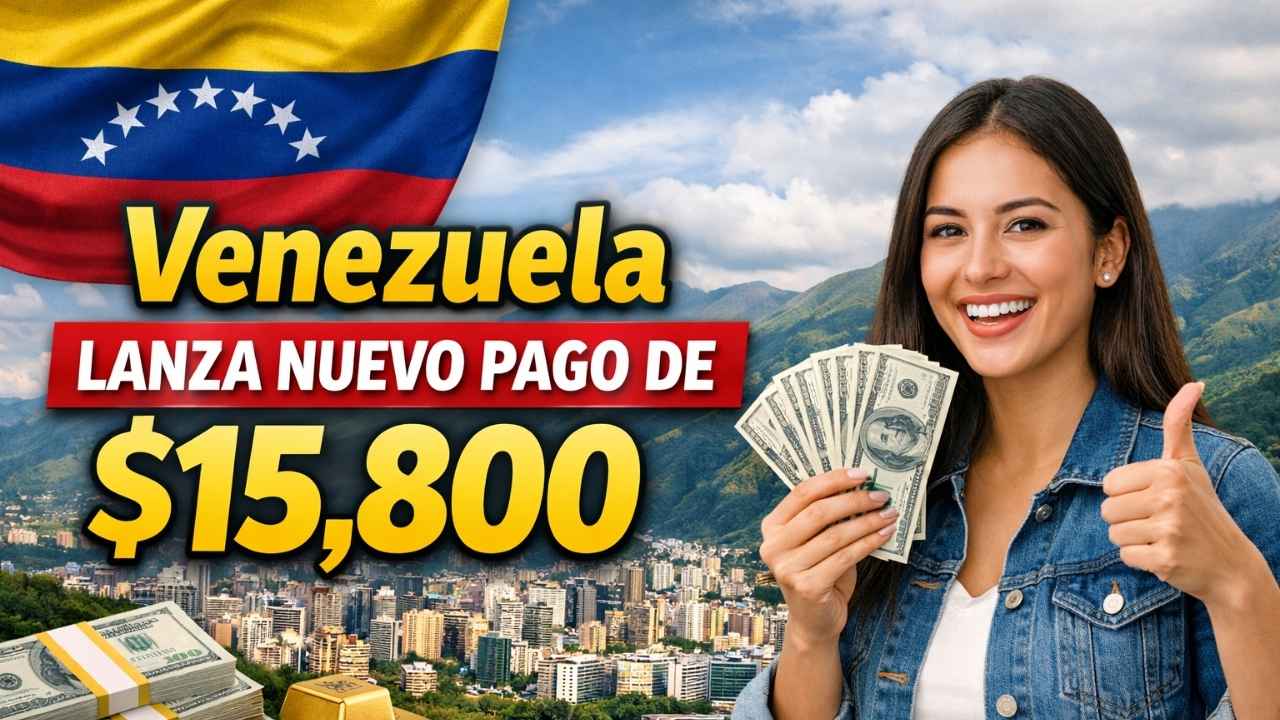 Venezuela lanza nuevo pago de $15,800 para personas elegibles