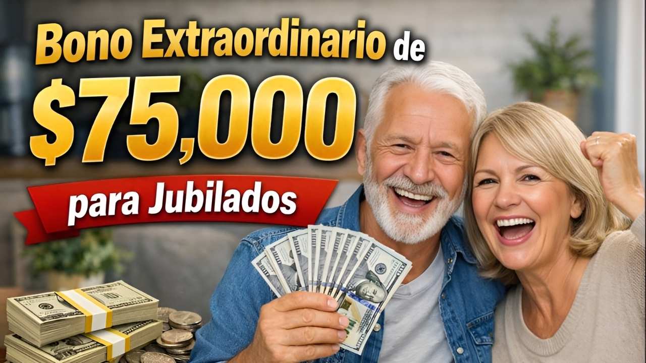 Bono extraordinario de $75,000 para jubilados — cómo inscribirse en ANSES y cuándo se cobra en marzo 2026